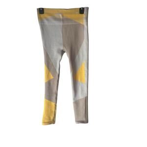 Nike Dri Fit Size Large Sculpt Icon Clash Seamless 7/8 Leggings High Rise